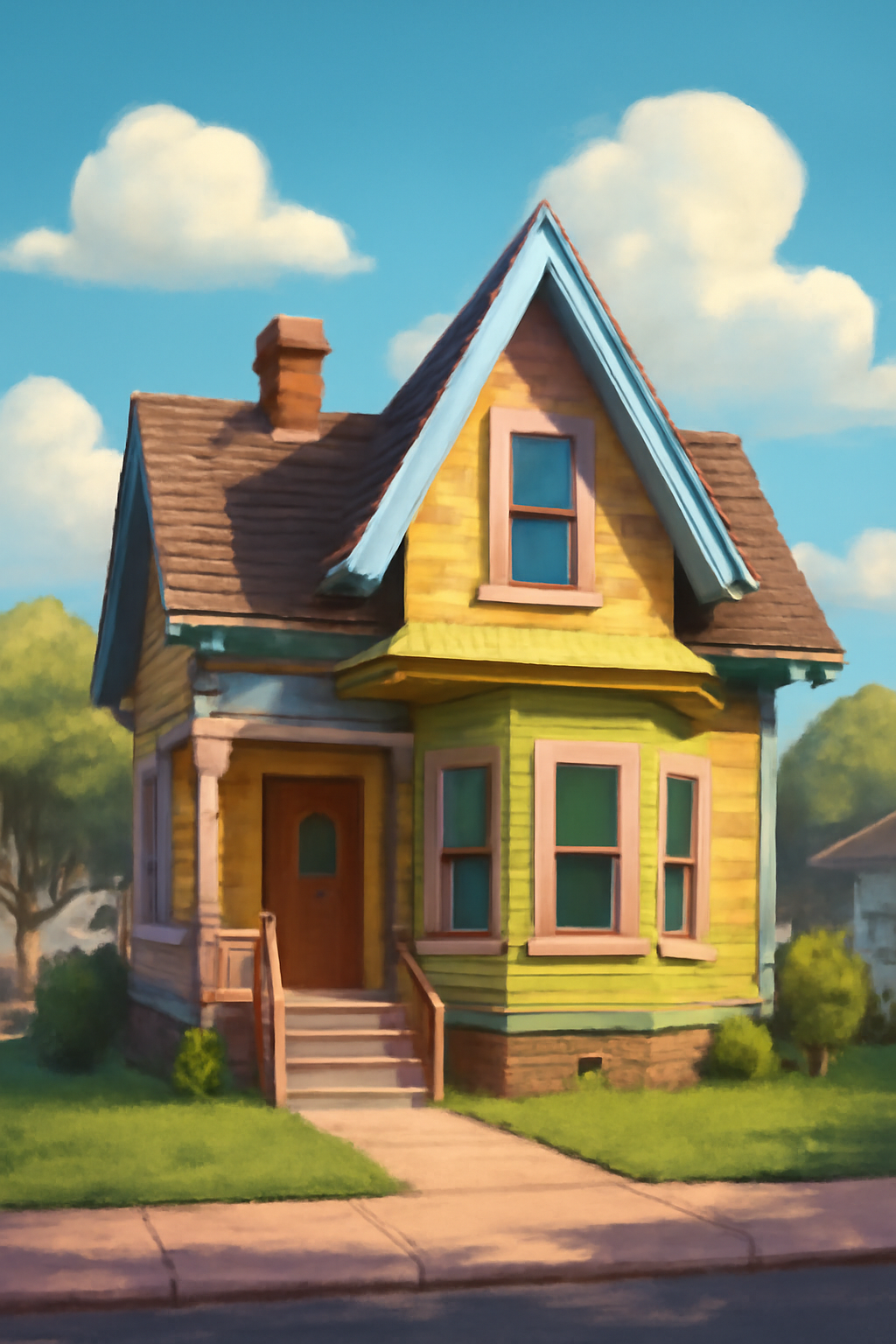 a random picture of a house