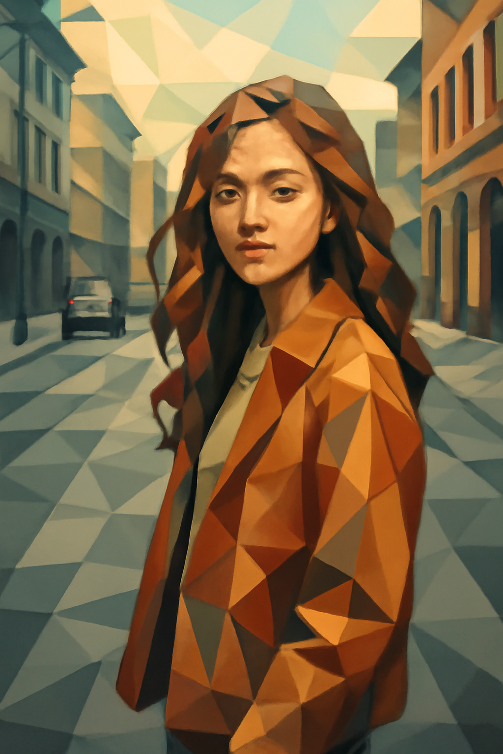 girl on street